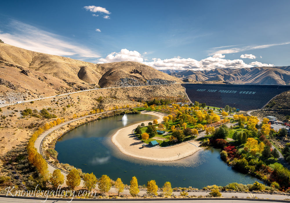 Sweeping panoramic view of Idaho's Treasure Valley
